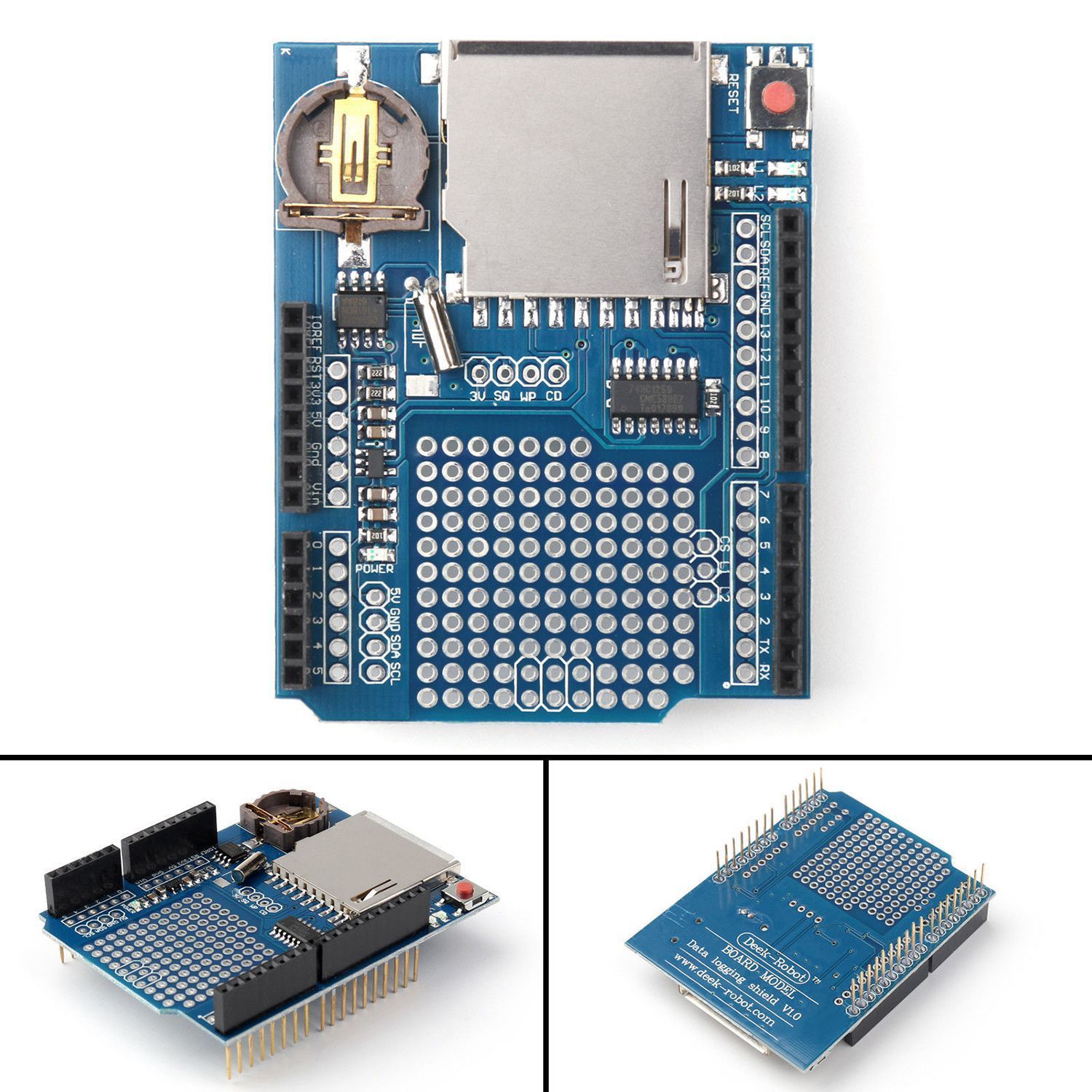 Logging Recorder Data Logger Module Shield V1.0 for Arduino UNO SD Card 