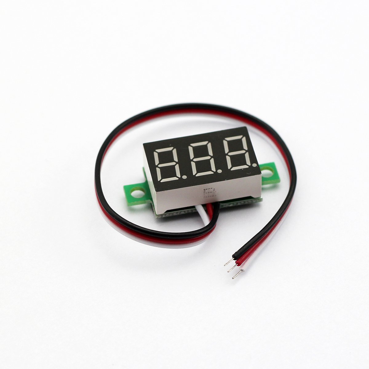 Mini 0.36 pollici DC0-30V 3 bit Digital Red LED Display Panel voltmetro  voltmetro Tester 3